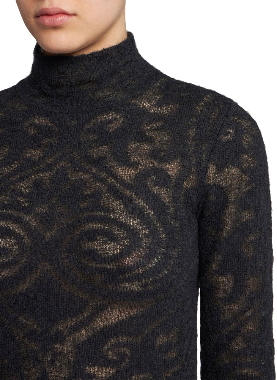 Etro Sweaters Black Zwart