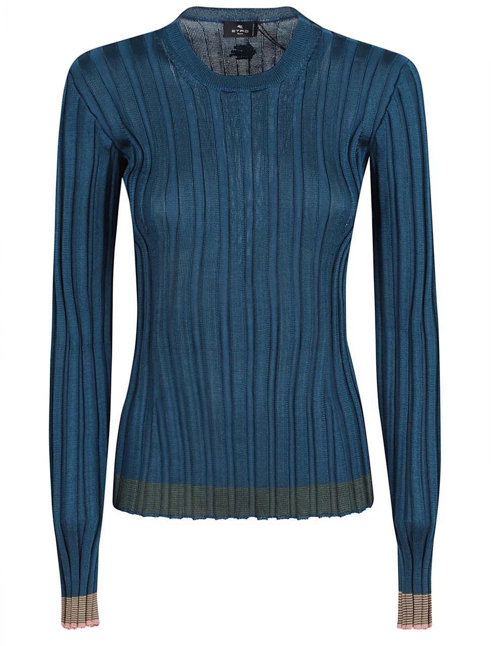 Etro ETRO KNITWEAR TOPS WOMAN Lichtblauw