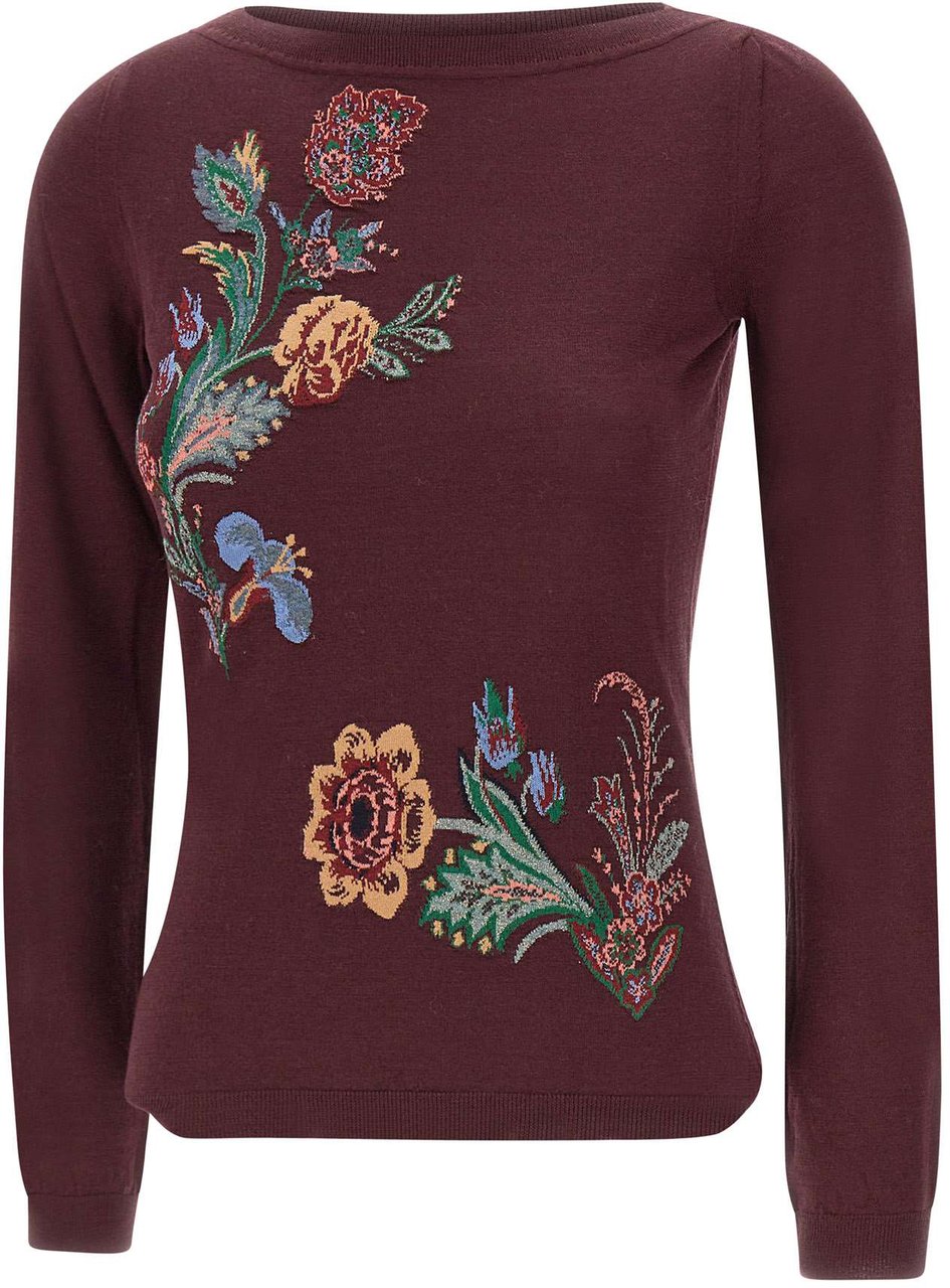 Etro Sweaters Red Rood