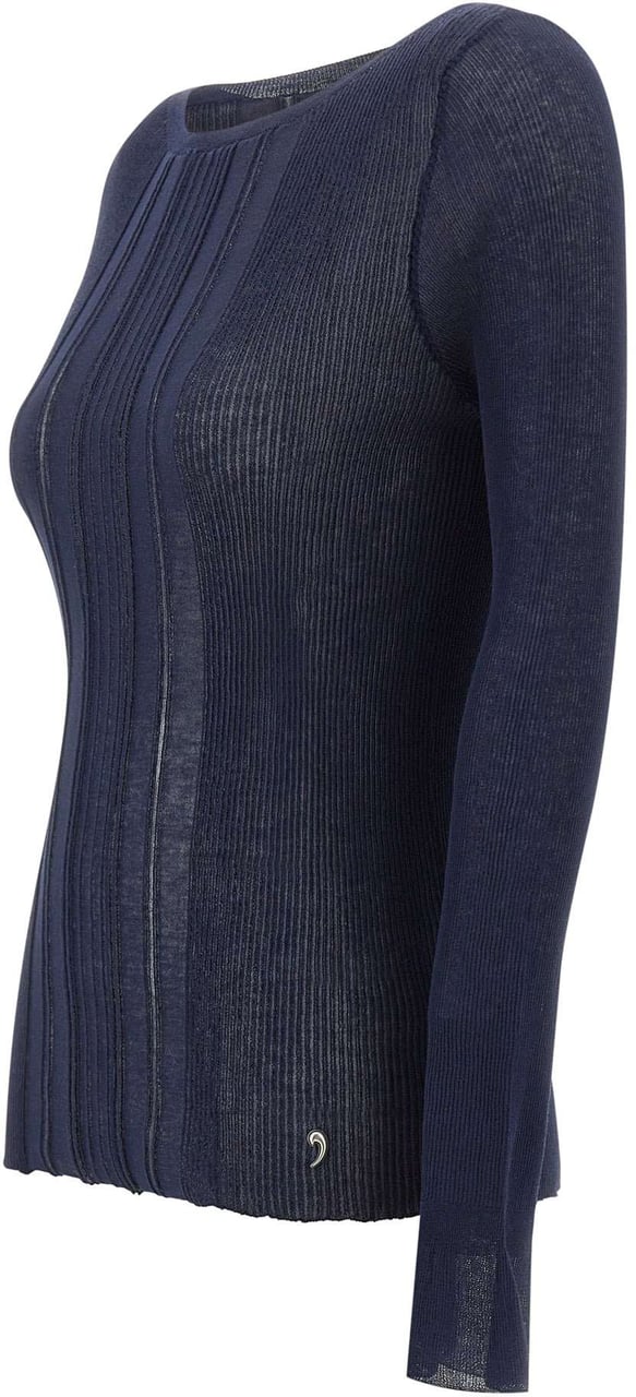Etro Sweaters Blue Navy