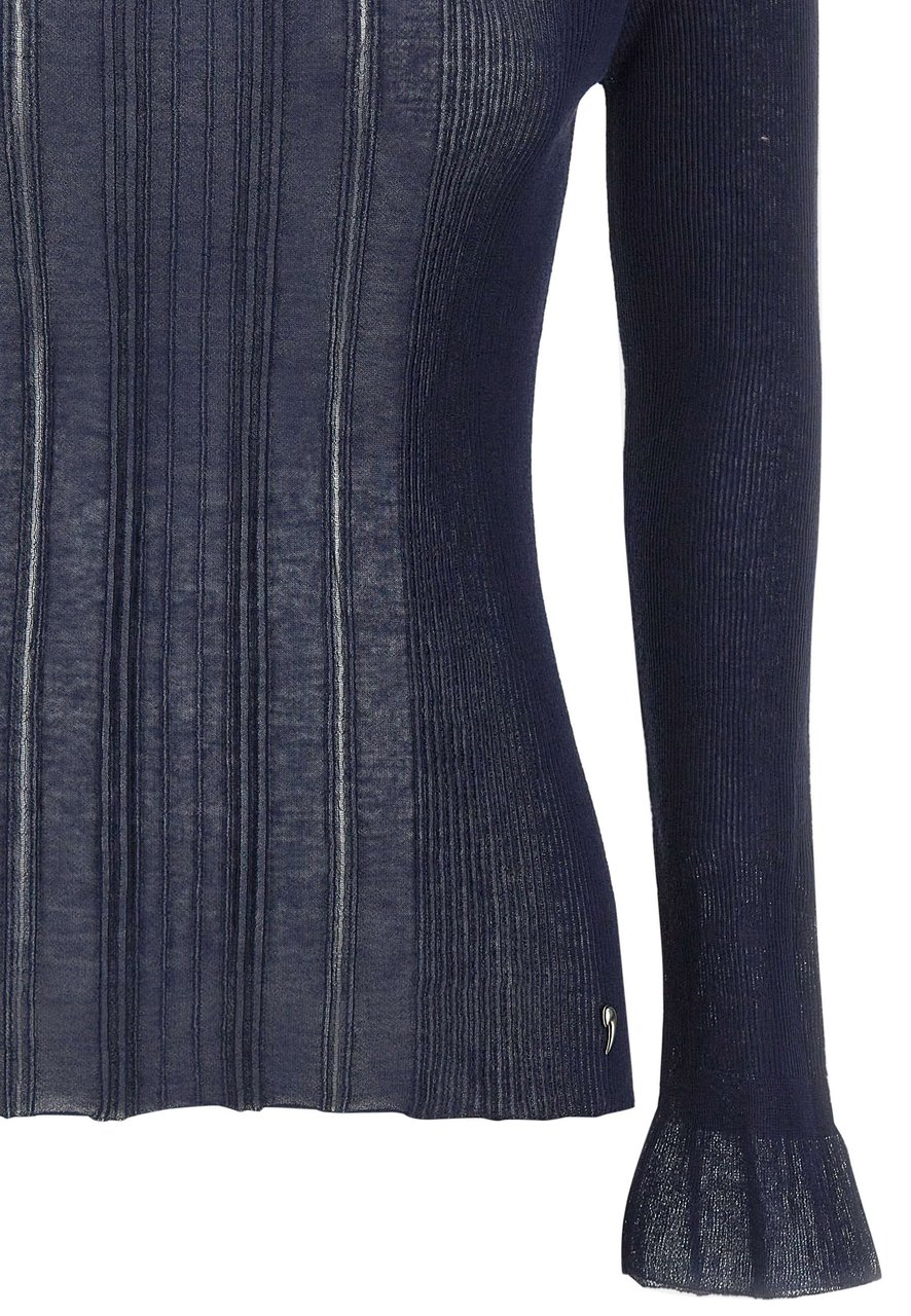 Etro Sweaters Blue Navy