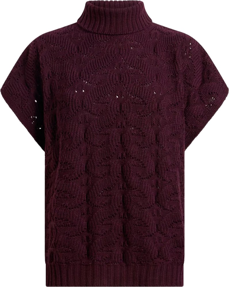 Etro Sweaters Bordeaux Maroon