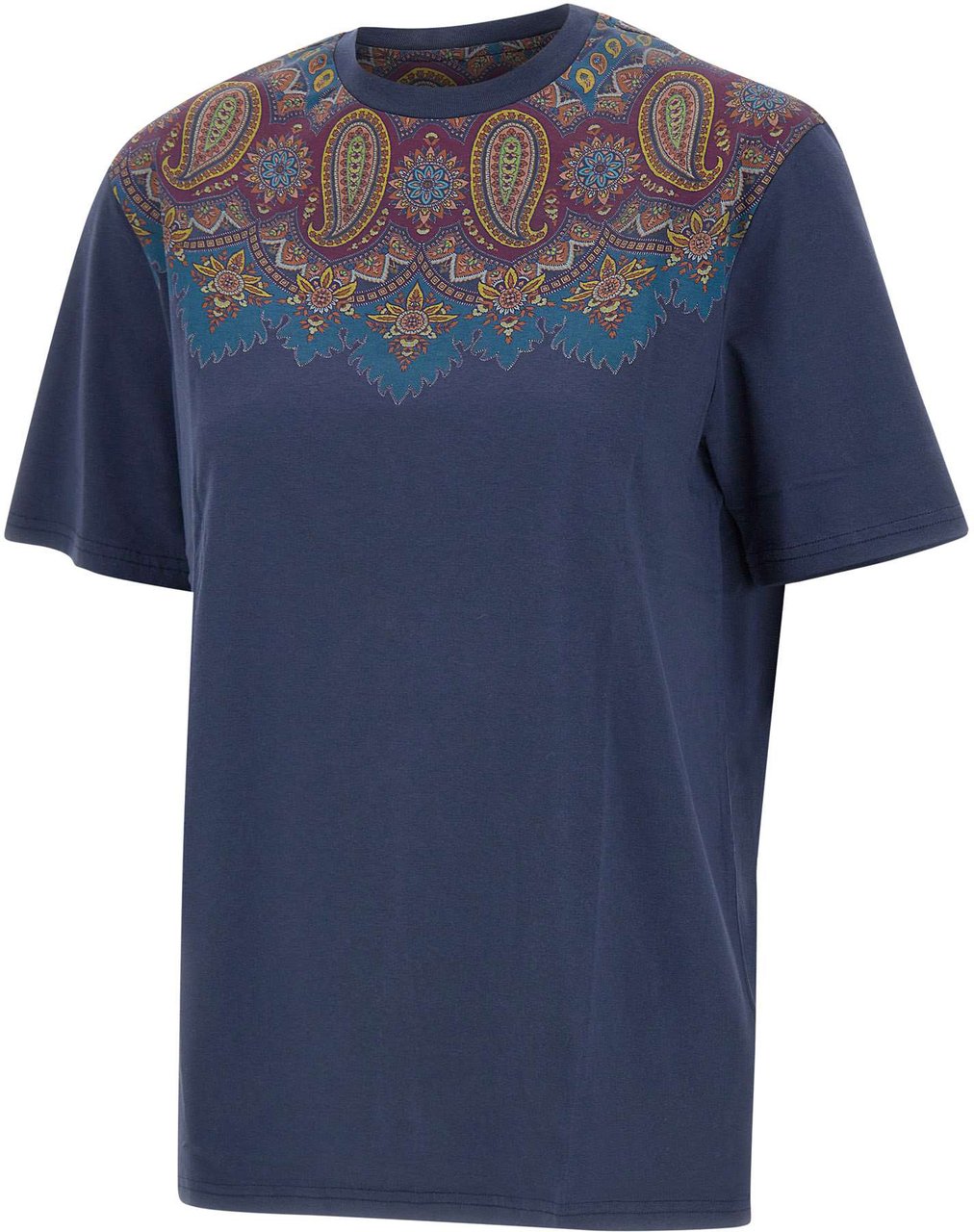 Etro T-Shirts And Polos Blue Blauw