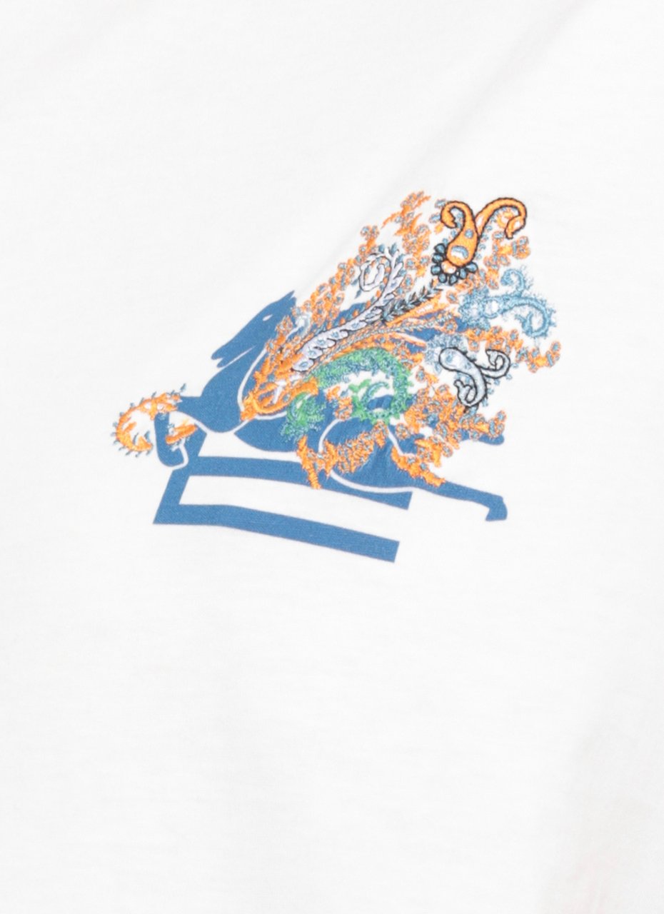 Etro T-Shirts And Polos White Wit