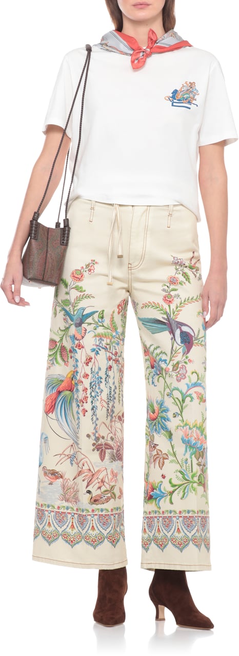 Etro T-Shirts And Polos White Wit