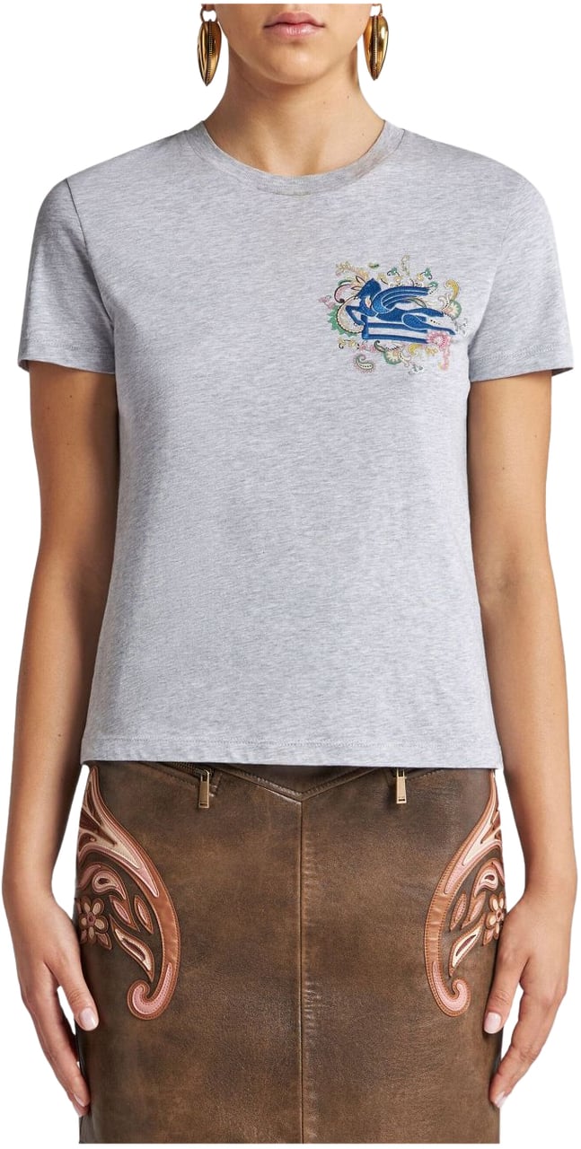 Etro cut e sew t-shirt divers Divers