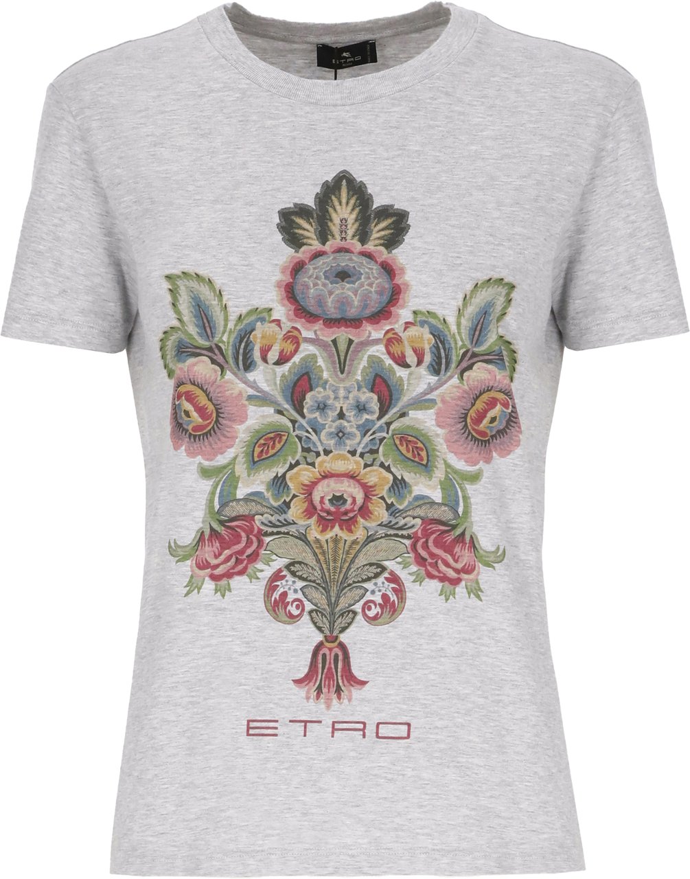 Etro T-Shirts And Polos Grey Grijs