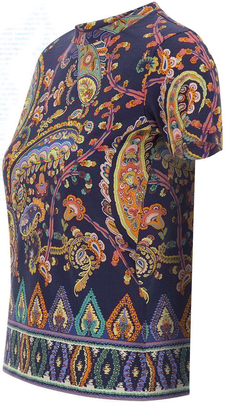 Etro T-Shirts And Polos Multicolour Divers