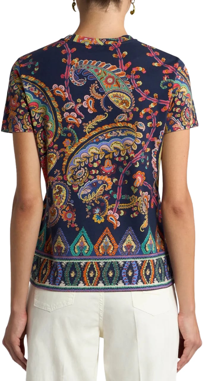 Etro slim fit t-shirt divers Divers