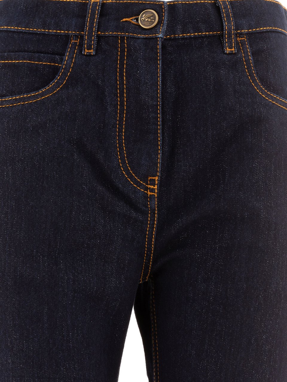 Etro Straight-leg jeans Blauw