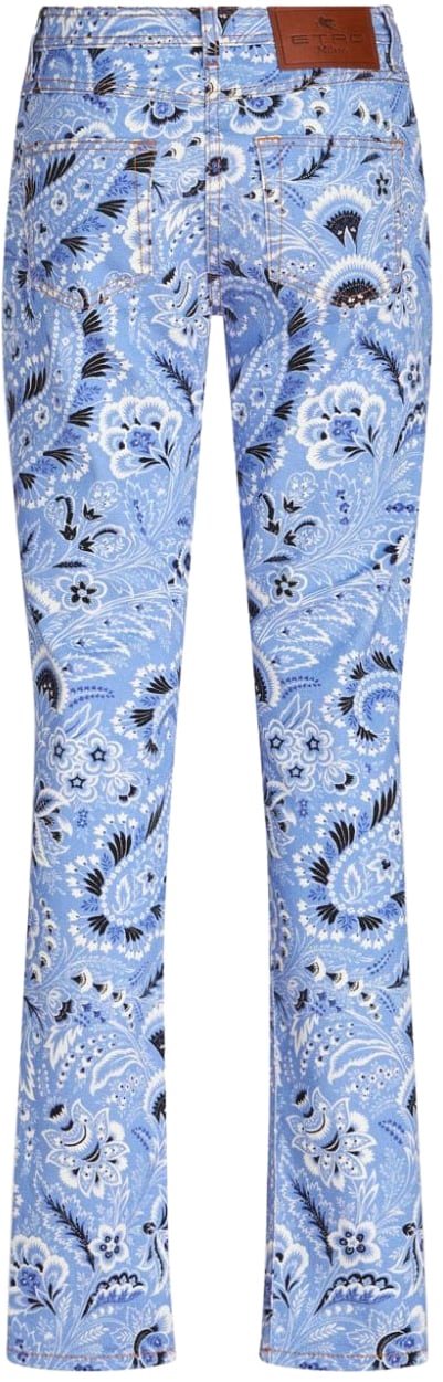 Etro Jeans Clear Blue Blauw