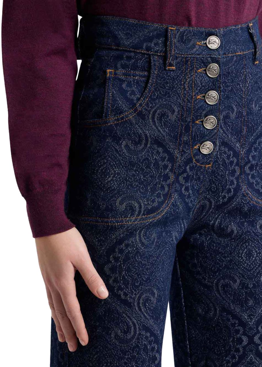 Etro Etro Jeans Blue Blauw
