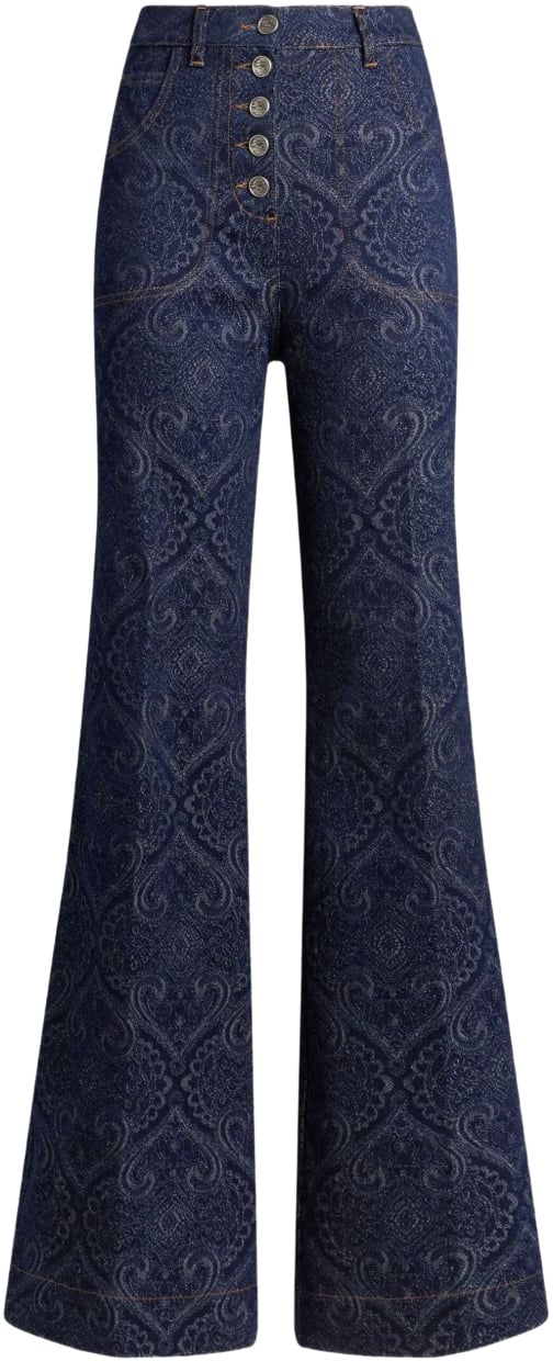 Etro Jeans Blue Blauw