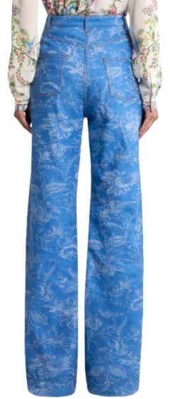 Etro Jeans Clear Blue Blauw
