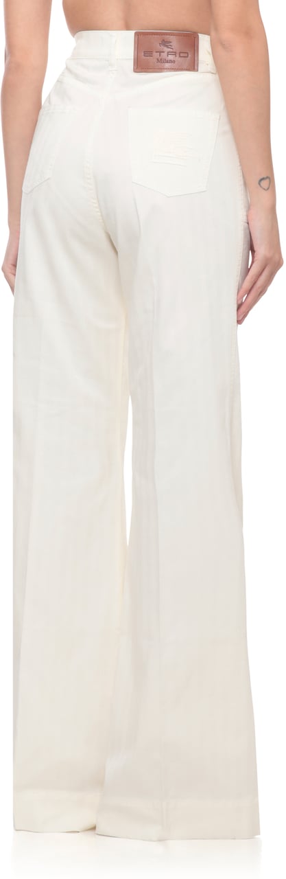 Etro Jeans Avorio Wit