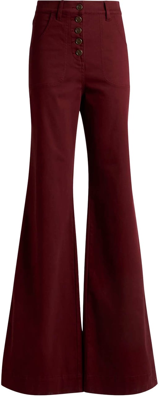 Etro Jeans Bordeaux Rood