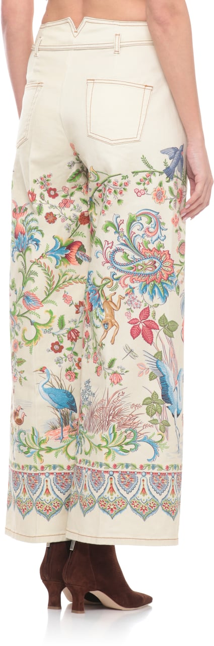 Etro Jeans Avorio Wit