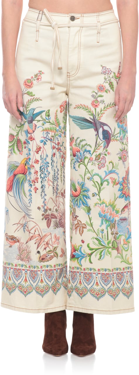Etro Jeans Avorio Wit