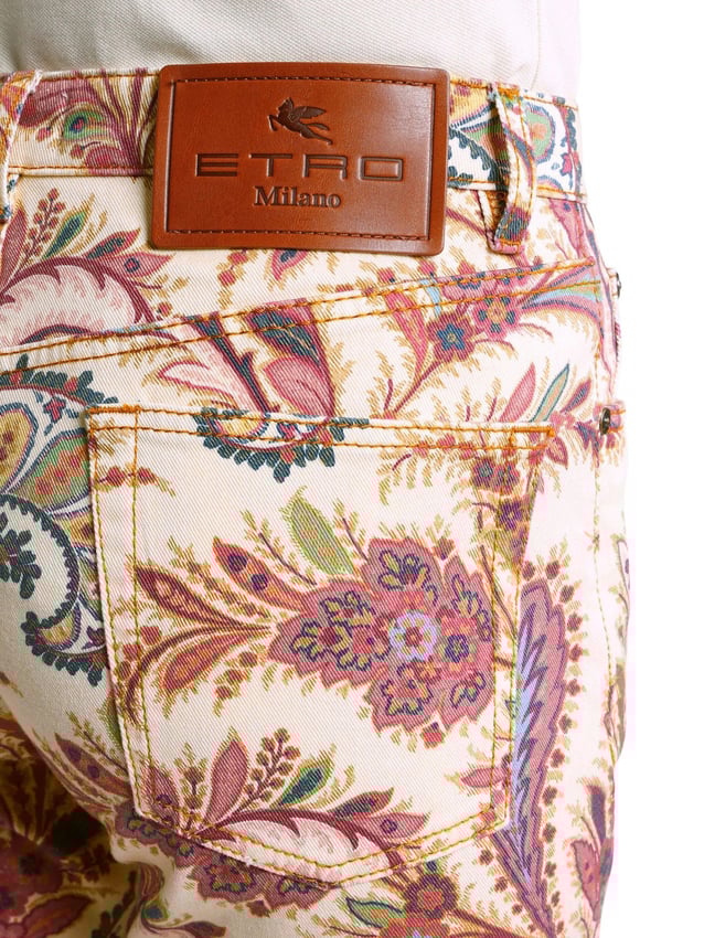 Etro Etro Jeans Fantasia Beige Divers