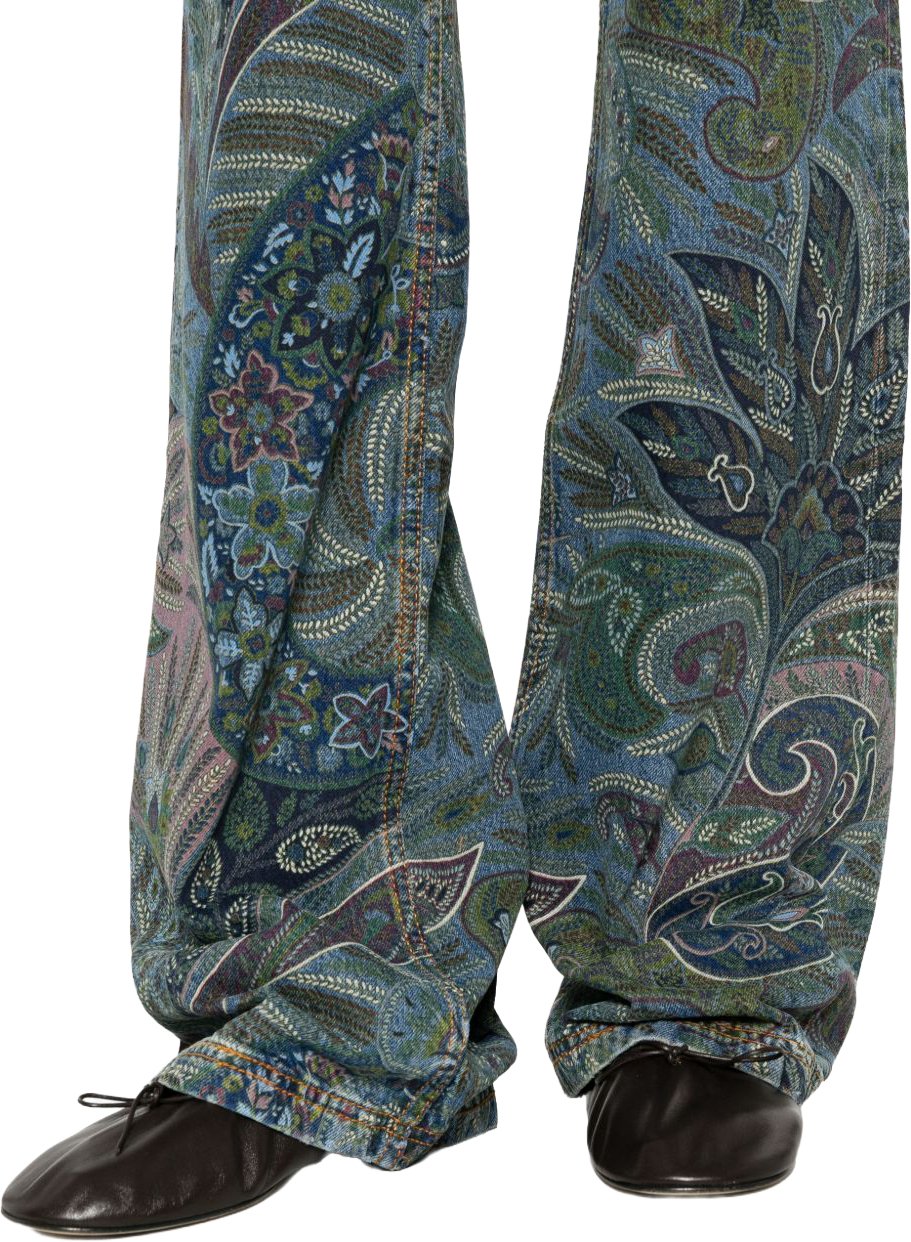 Etro Jeans Blu Blauw
