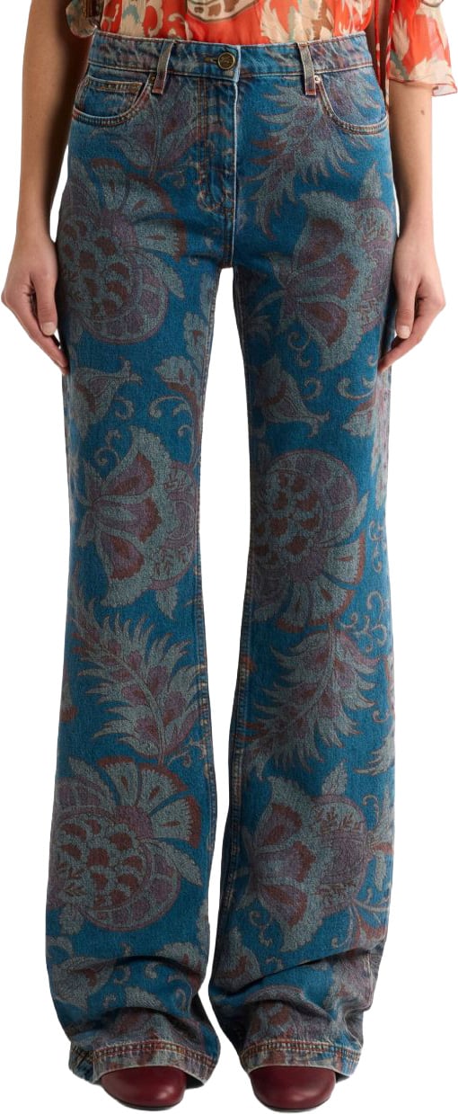 Etro Jeans Blue Blauw