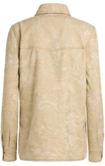 Etro Shirts Beige Beige