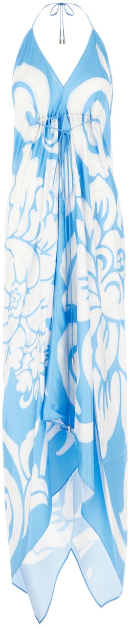 Etro Etro Printed silk beach robe Divers