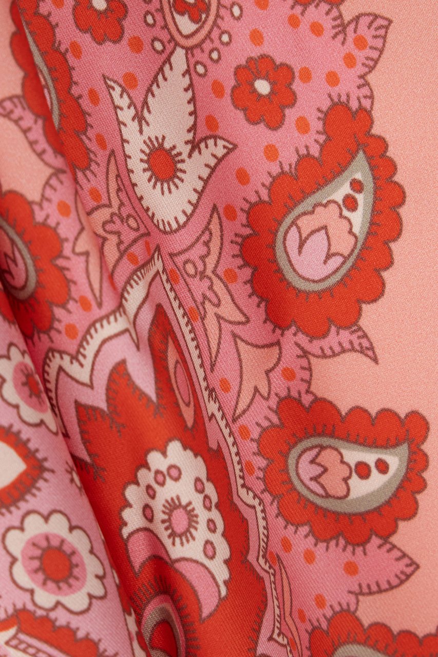 Etro Etro Printed silk beach robe Divers