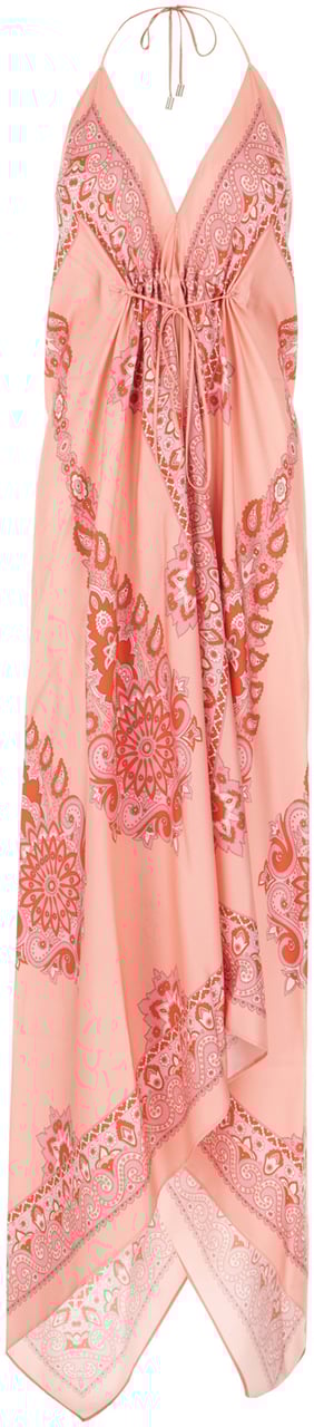 Etro Etro Printed silk beach robe Divers