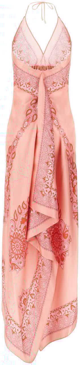 Etro Etro Printed silk beach robe Divers