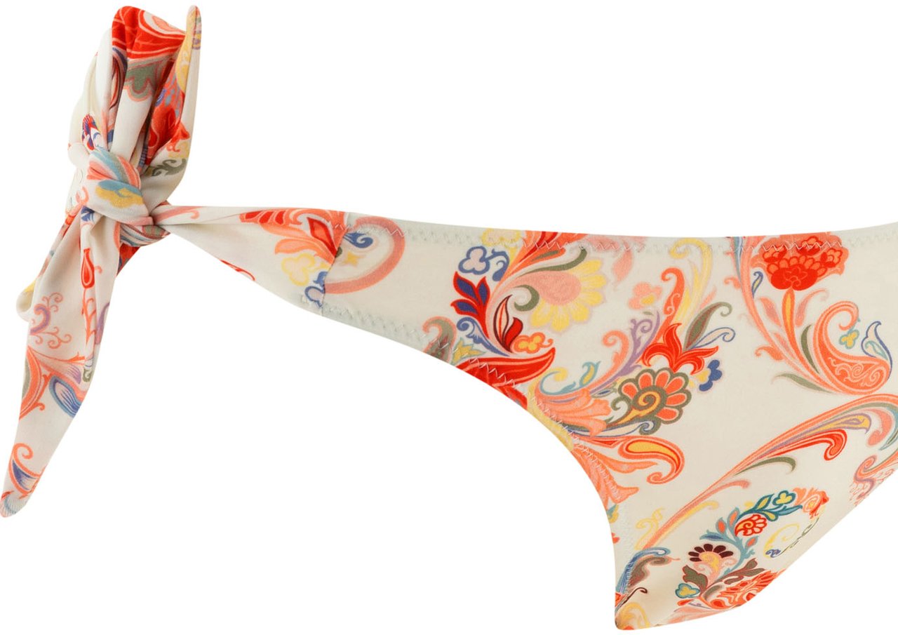 Etro Bikini with paisley print Wit