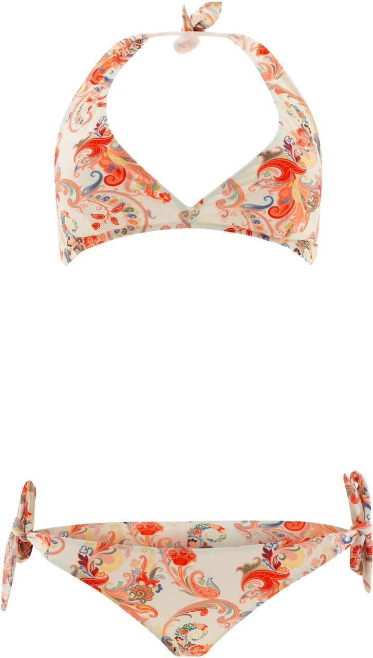 Etro Bikini with paisley print Wit
