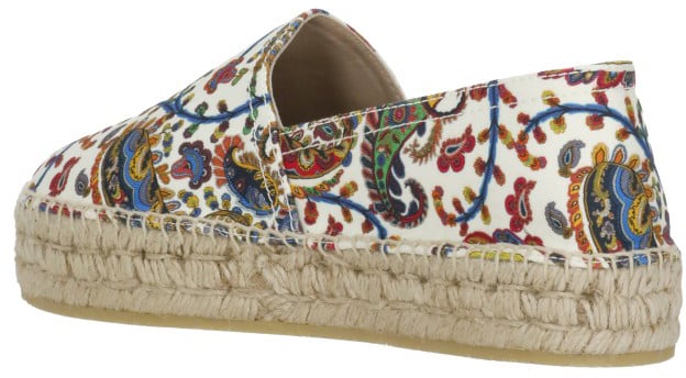 Etro Flat Shoes Ivory Wit