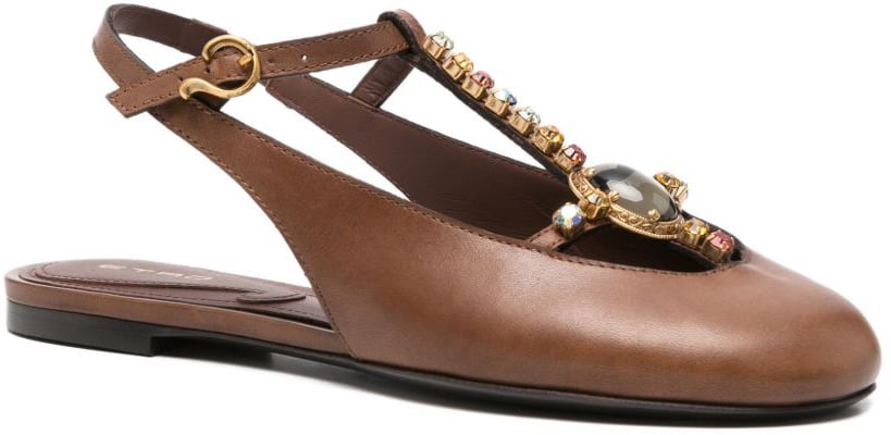 Etro Flat Shoes Luggage Divers