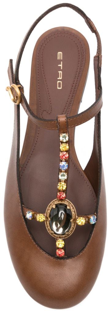 Etro Flat Shoes Luggage Divers