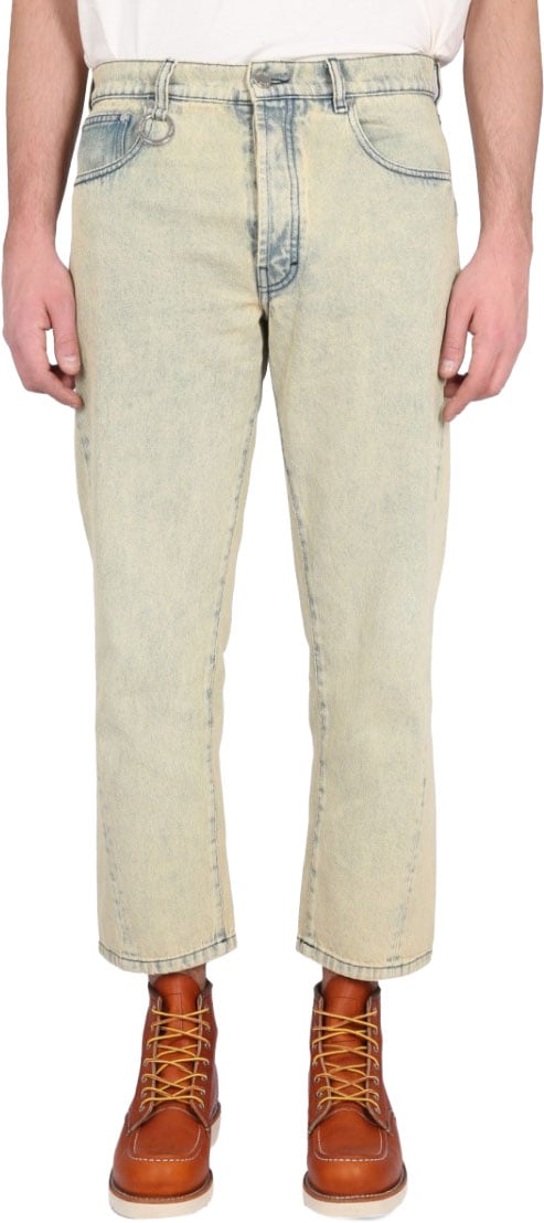 Études Five Pocket Jeans Geel