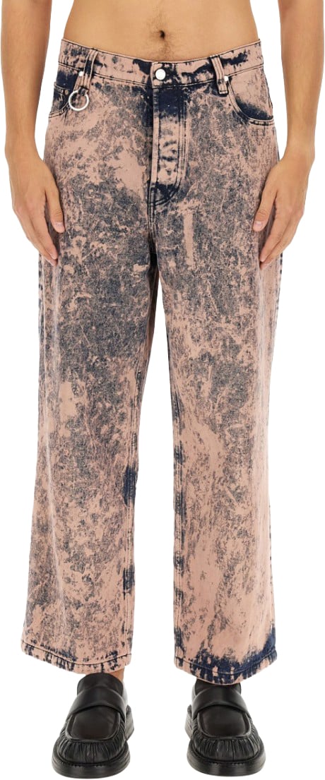 Études District Overdyed Jeans Roze