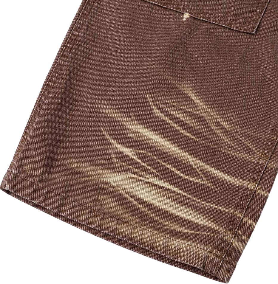 Evisu Jeans Heavy Washed And Distressed Daicock Marroni Divers