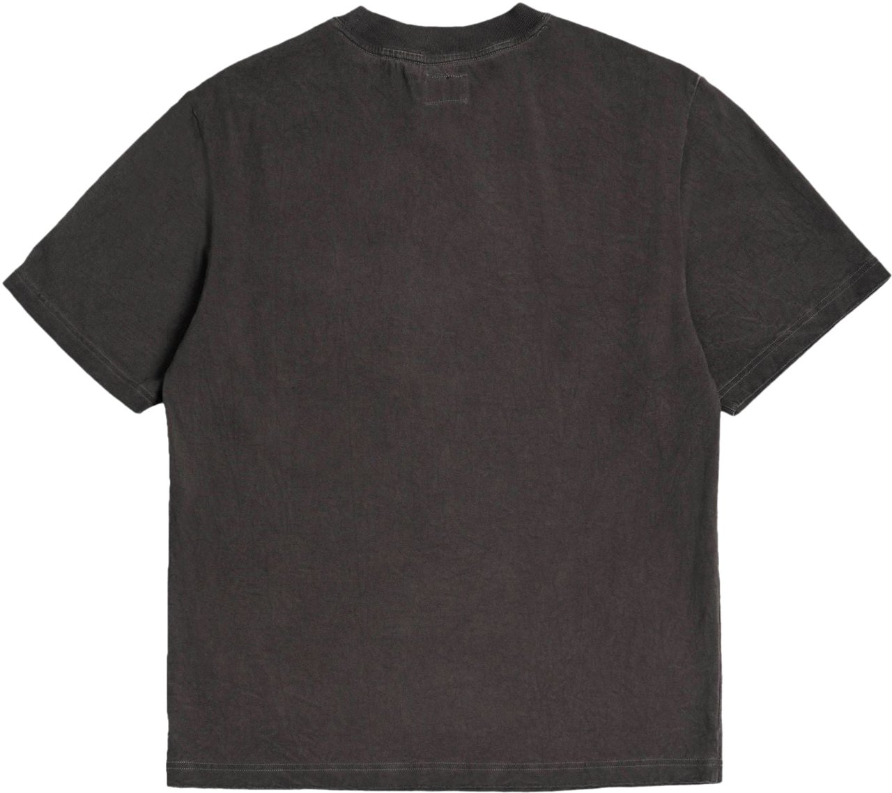 Evisu T-Shirt Emboss Logo Pocket Charcoal Divers