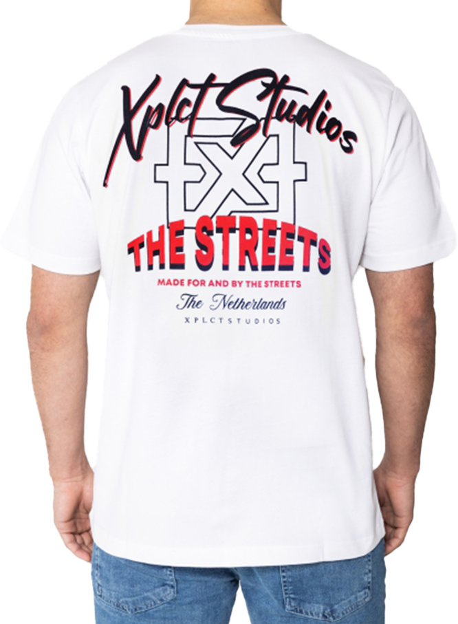 XPLCT XPLCT Street Tee Wit