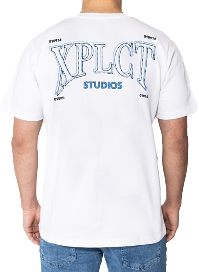XPLCT XPLCT Stitch Tee Wit