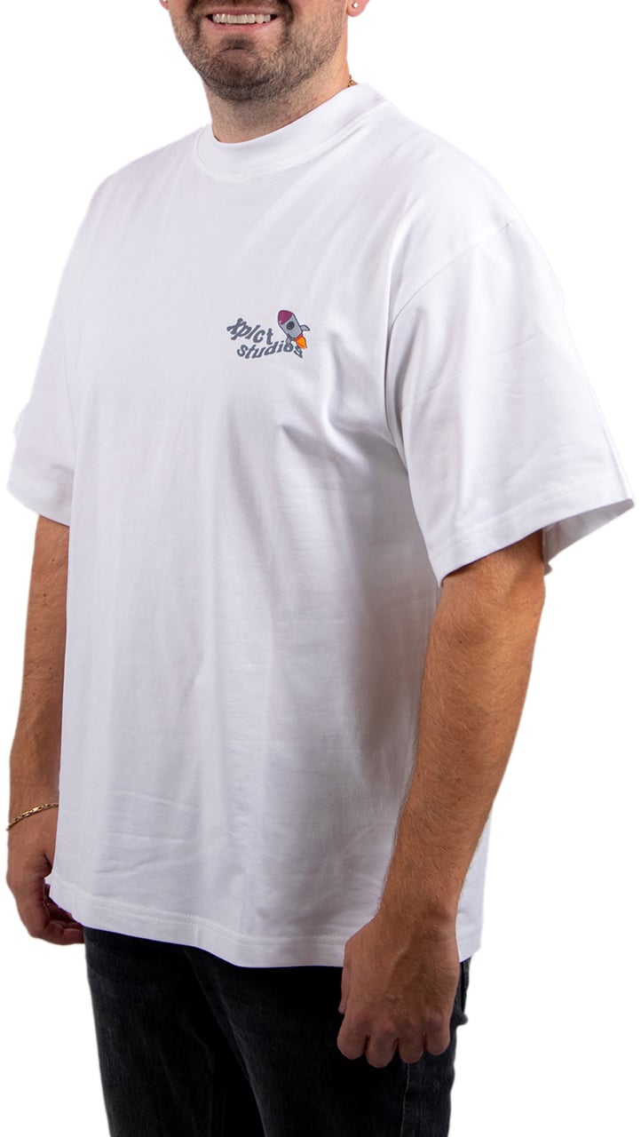 XPLCT XPLCT Rocket Tee Wit