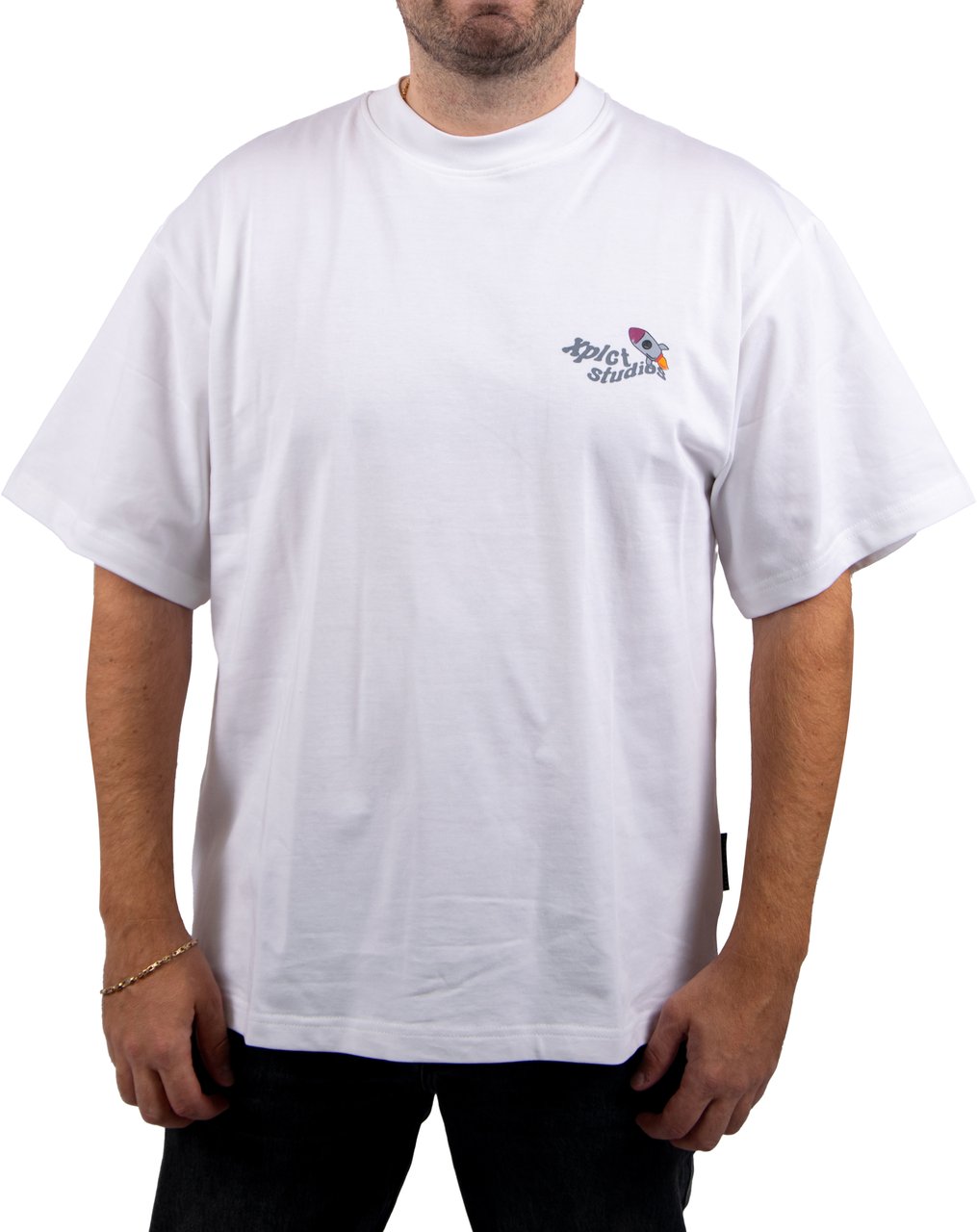 XPLCT XPLCT Rocket Tee Wit