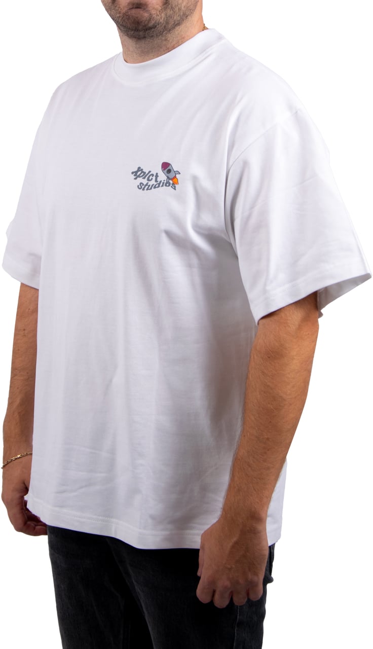 XPLCT XPLCT Rocket Tee Wit
