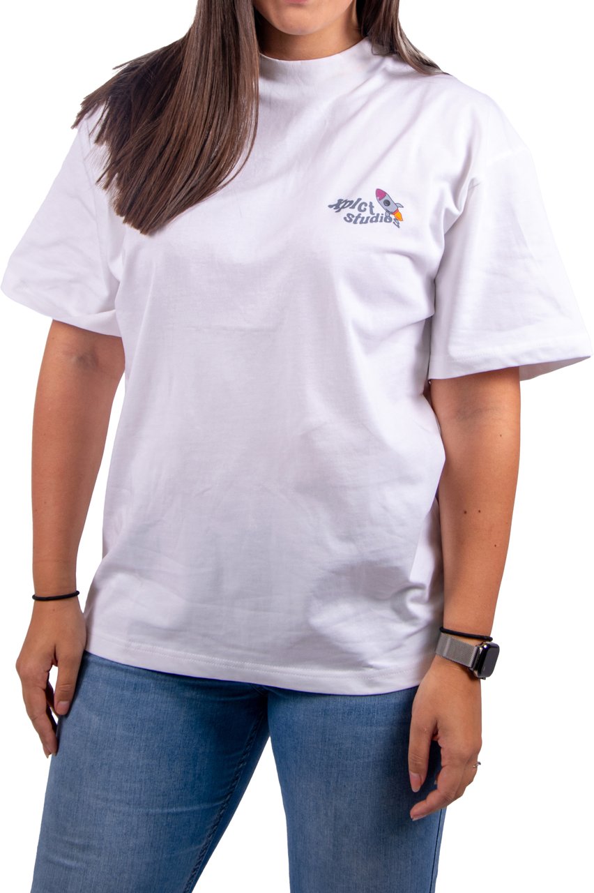 XPLCT XPLCT Rocket Tee Wit