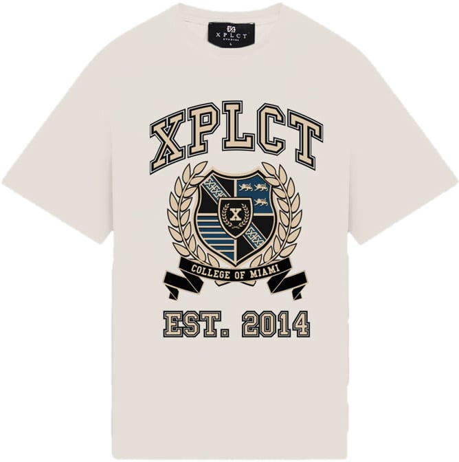 XPLCT XPLCT Campus Tee Beige