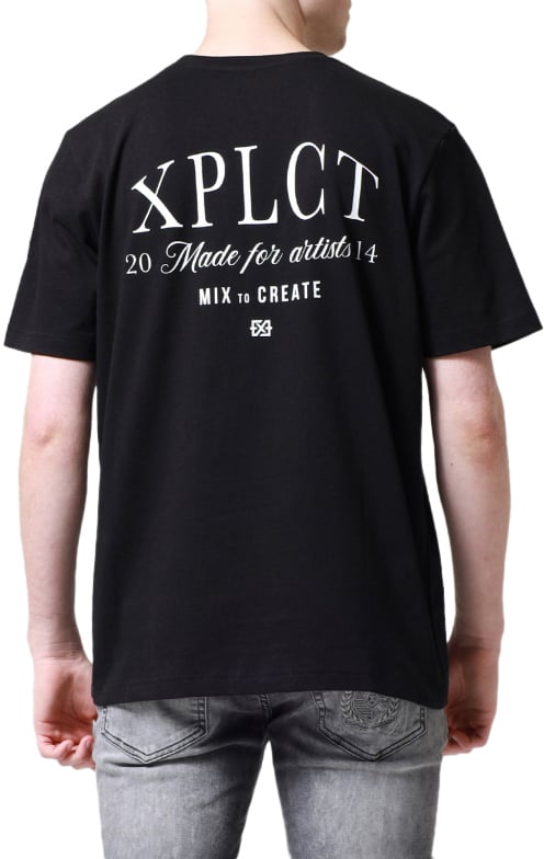 XPLCT XPLCT Carbon Tee Zwart