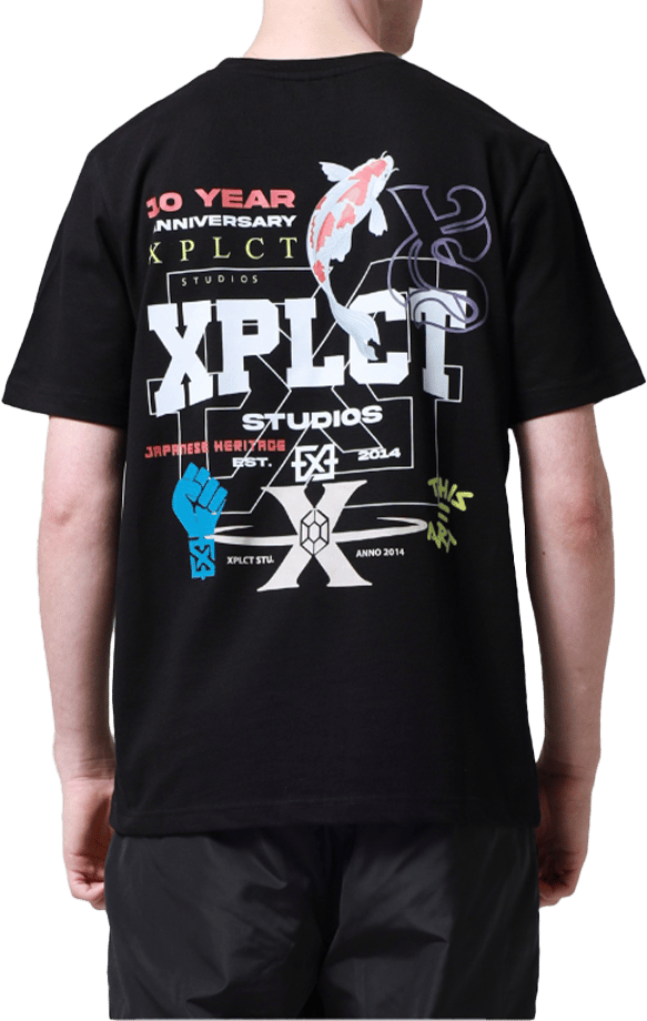 XPLCT XPLCT Decade Tee Zwart