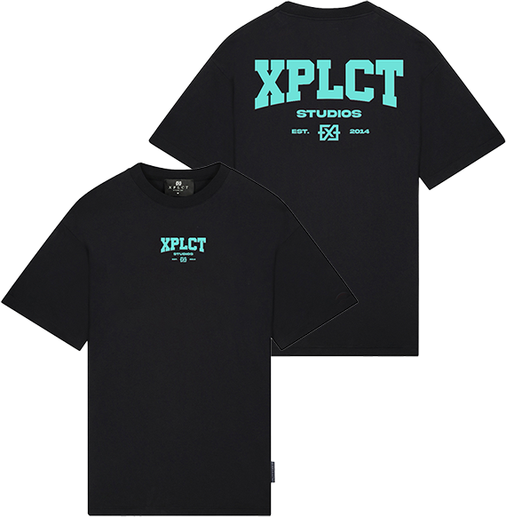 XPLCT XPLCT Community Tee Zwart