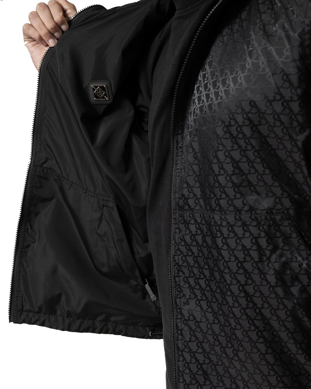 XPLCT Reverse Windbreaker Jas Zwart